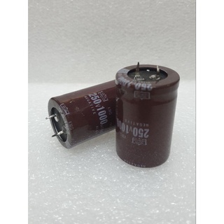 ตัวเก็บประจุ C capacitor 1000uf 250v ขาเขี้ยว ของใหม