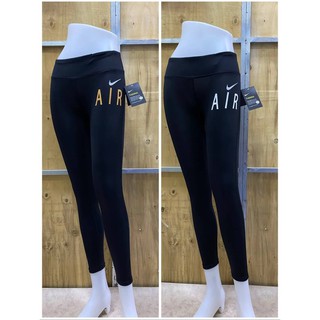 leggings สกรีน Air ต้นขา กางเกงออกกำลังกาย เลกกิ้งออกกำลังกา