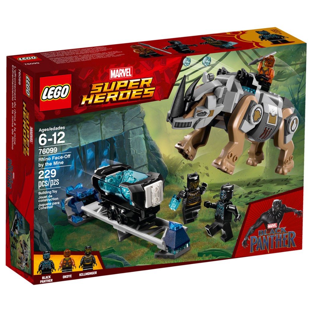 เลโก้แท้ LEGO Marvel Super Heroes 76099 Rhino Face-Off by the Mine