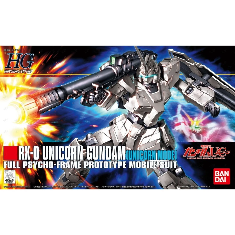 HGUC 1/144 : Unicorn Gundam [Unicorn Mode]