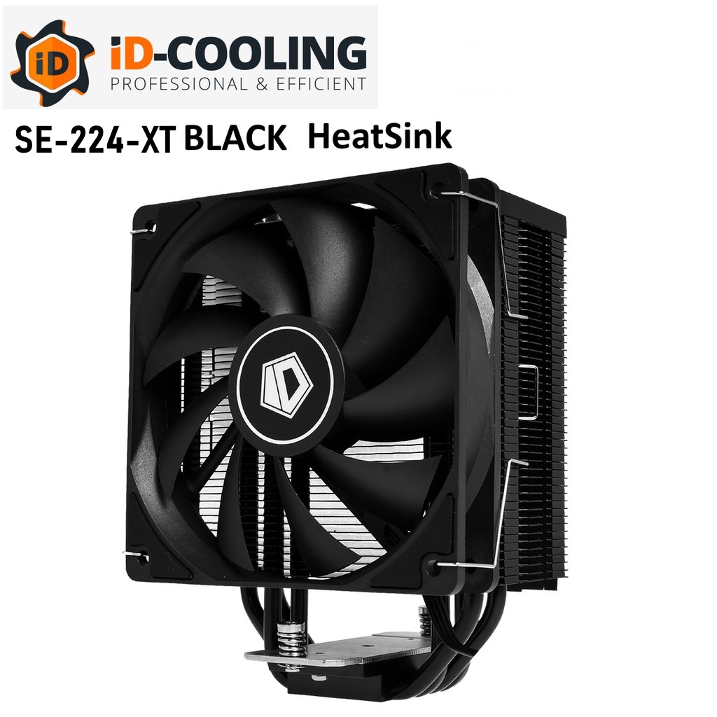 พัดลมซีพียู ID COOLING SE-224-XT / FROZN A410 SE / FROZN A610  BLACK CPU AIR COOLER ประกัน 1 ปี