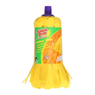 เยลโล่ม็อบรีฟิล รุ่น XN002022921 สีเหลือง ไม้ถูพื้น ไม้รีดน้ำ Yellow Mop Refill Model XN002022921 Yellow