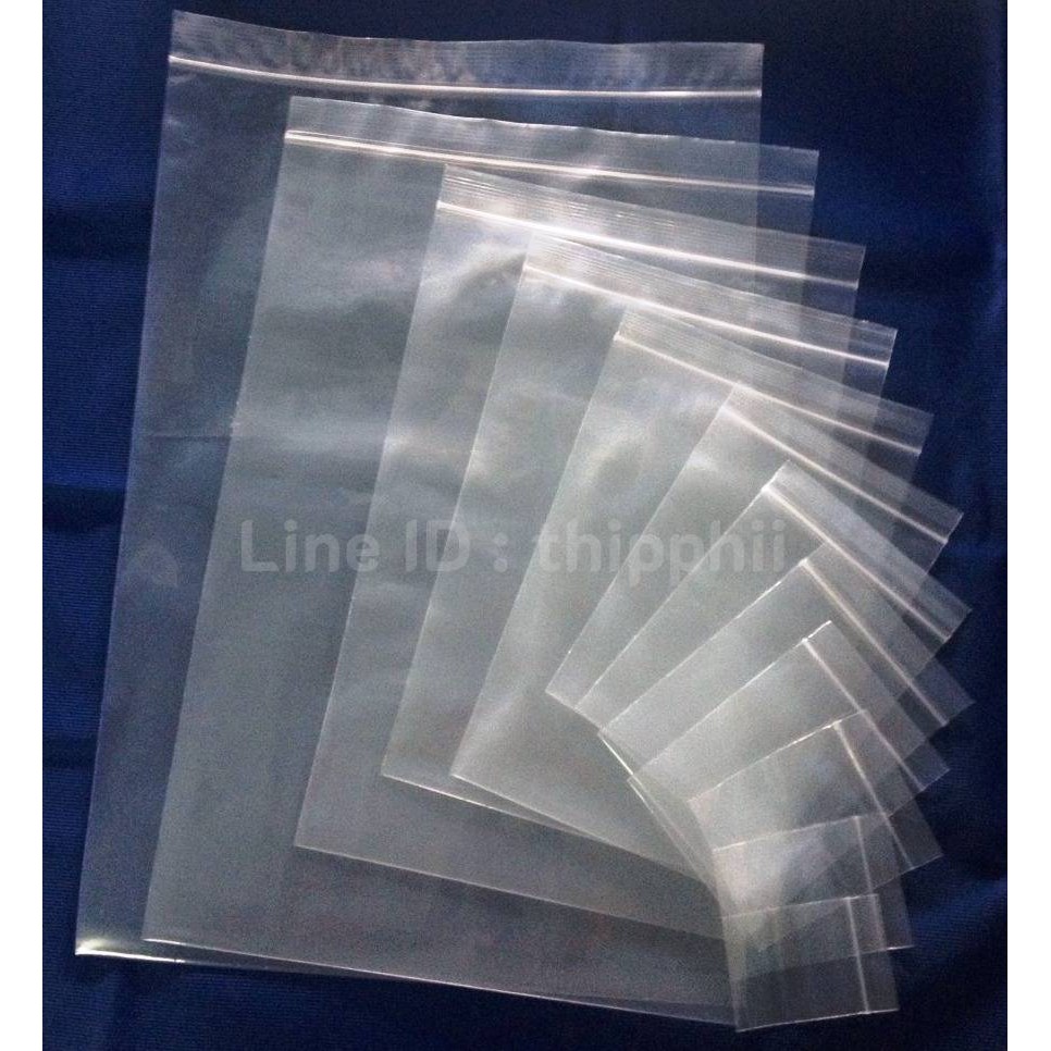 ถูกสุดๆๆ ถุงซิปสีใส บรรจุ 1 กิโลกรัม