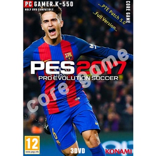 PES pro evolution soccer 2017 (Patch 5.0)  แผ่นเกมส์ แฟลชไดร์ฟ เกมส์คอมพิวเตอร์  PC โน๊ตบุ๊ค