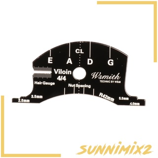 ( Sunnimix2 ) 4 / 4 ไวโอลินสะพาน Fingerboard