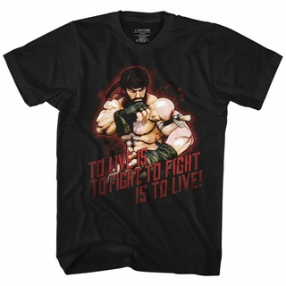 เสื้อยืดผ้าฝ้าย พร้อมส่ง เสื้อยืดลําลอง แขนสั้น คอกลม พิมพ์ลาย Street Fighter Ryu American Classic หลากสี แฟชั่นฤดูร้อน