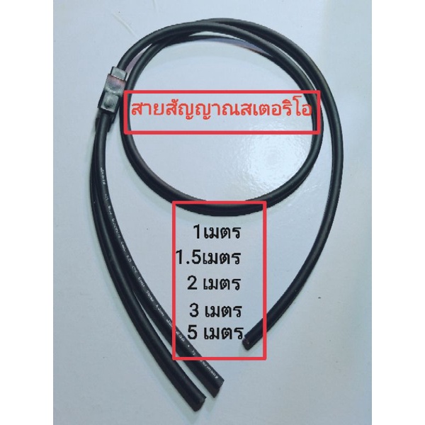 สาย​สัญญาณ​วายเสตอริโอ​