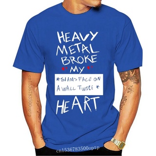 เสื้อผ้าผชใหม่ เสื้อยืดลําลอง แขนสั้น พิมพ์ลาย Fall Out Boy Centuries - Heavy Metal Broke My Heart แฟชั่นสําหรับผู้ชาย แ