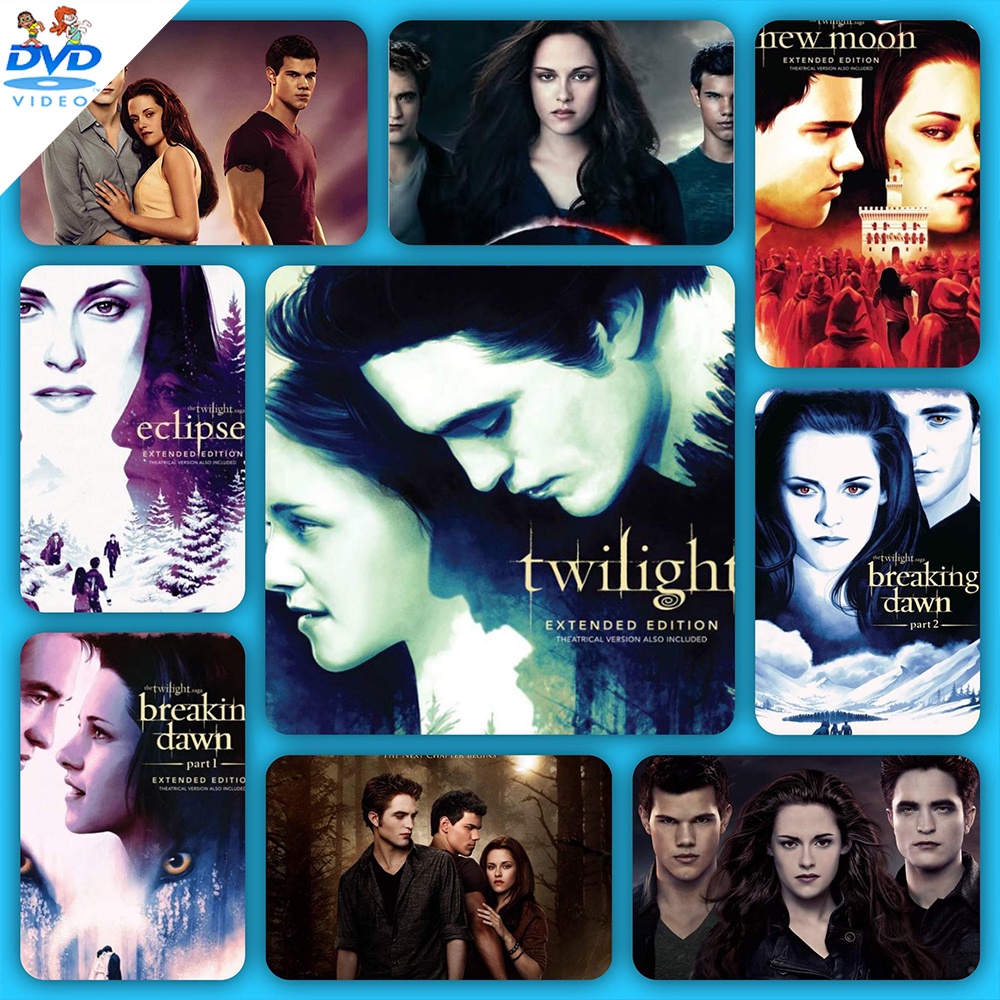 หนังDVD Vampire Twilight 1-5 dvd หนังราคาถูก แอคชั่น พากย์ไทย/อังกฤษ/มีซับไทย มีเก็บปลายทาง