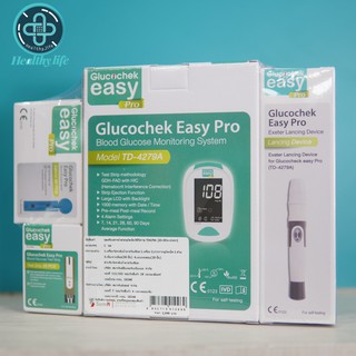 Glucochek easy Pro เครื่องวัดน้ำตาลในเลือด TD-4279A