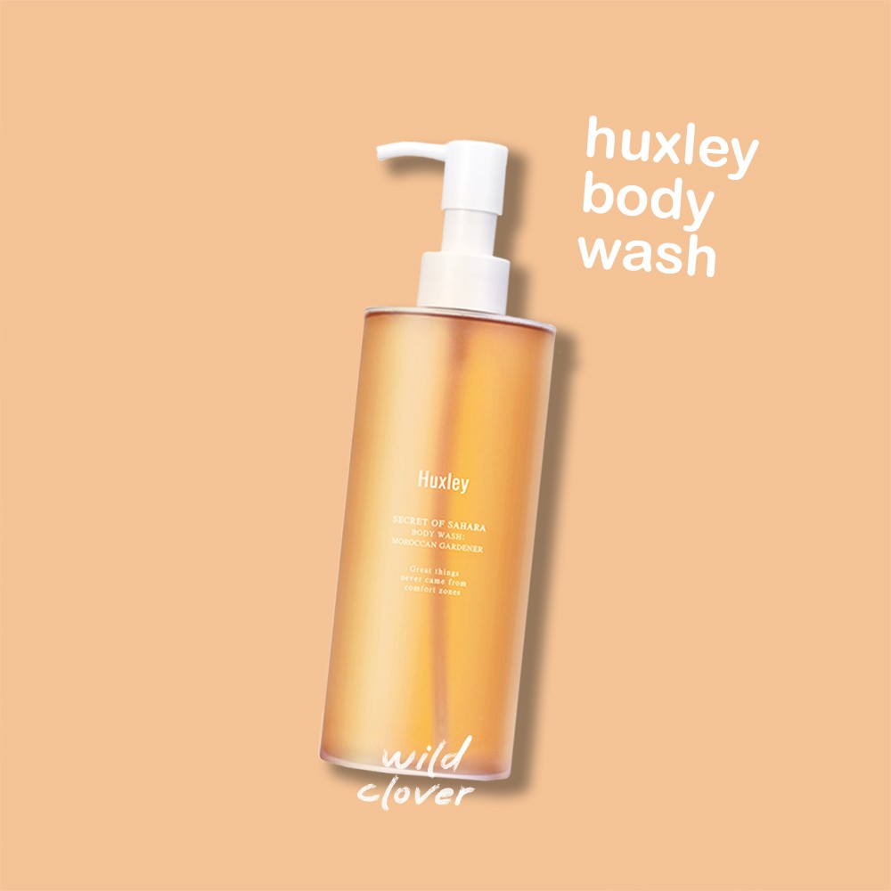 🍀 HUXLEY : แท้ฉลากไทย body wash (moroccan gardener) 300ml เจลอาบน้ำ