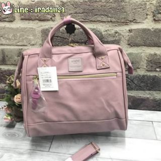 ANELLO 2 WAY PU LEATHER BOSTON BAG ของแท้ ราคาถูก