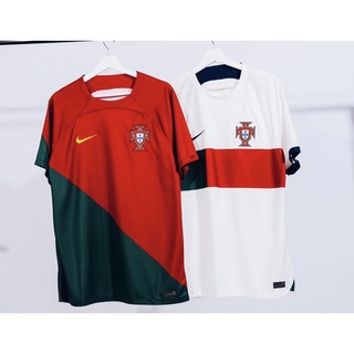 เสื้อฟุตบอล Portugal World Cup 2022 ทีมชาติโปรตุเกส ฟุตบอลโลก ของแท้ป้ายไทย