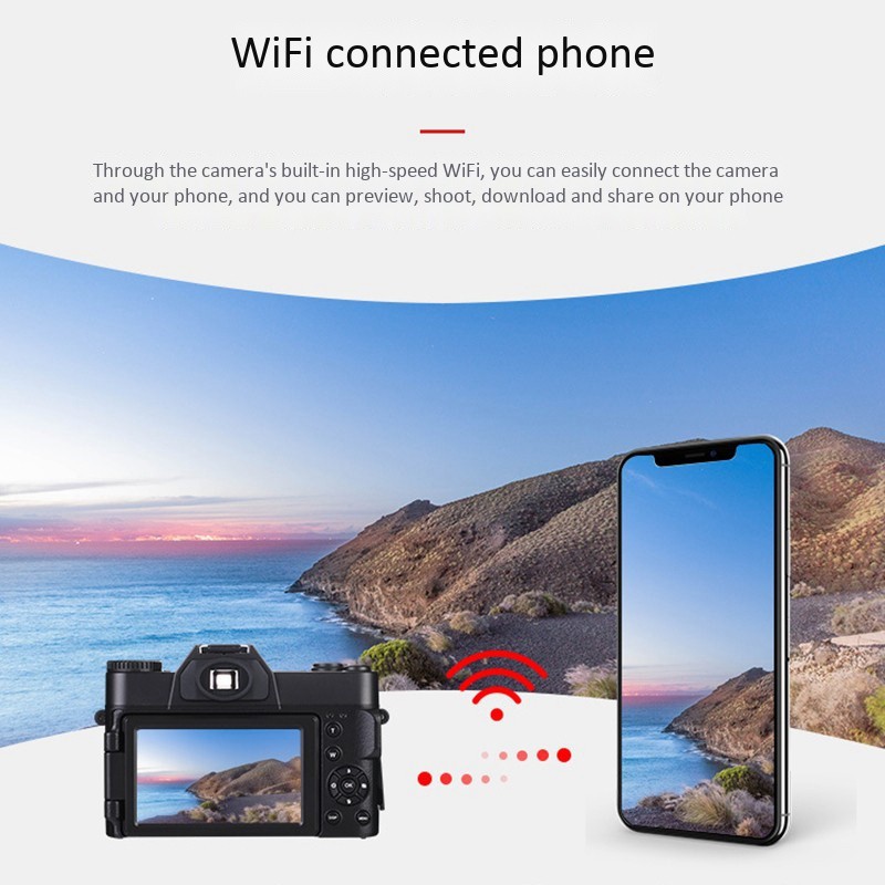 Digitial Camera 4K HD 30 Million Pixel Entry Mirrorless Digital Camera ...