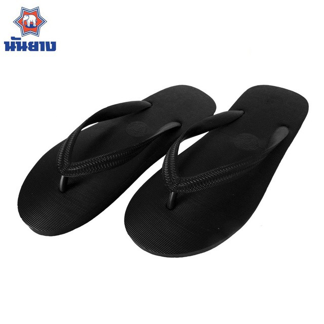 Nanyang Flipflops รองเท้าแตะช้างดาว - Black