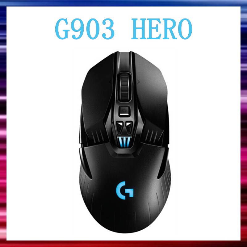 【จุด】Logitech G903 LIGHTSPEED Wireless Gaming Mouse/HERO sensor เมาส์สำหรับเล่นเกม