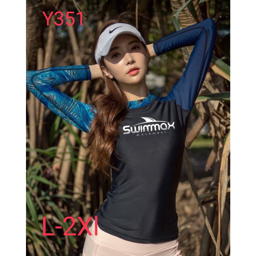 เสื้อว่ายน้ำ เสื้อว่ายน้ำกันยูวีแท้ 100%มีให้เลือก 11 แบบ เสื้อว่ายน้ำหญิง มีเก็บเงินปลายทาง sunwin sunwin88
