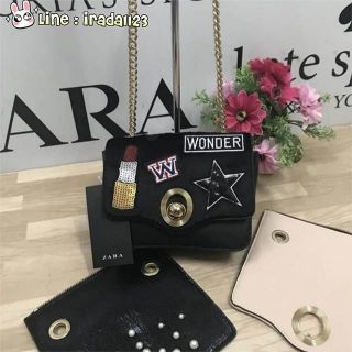 Zara crossbody Bag Design Changable ของแท้ ราคาถูก