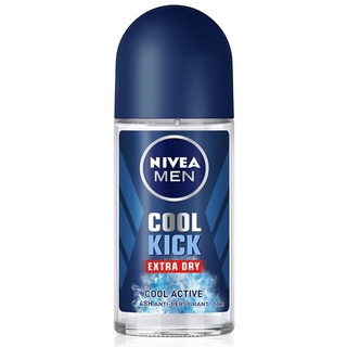 SuperSale63 50ML นีเวีย NIVEA นีเวียโรลออนชาย ลูกกลิ้งนีเวีย 50 มล. สูตร Cool Kick