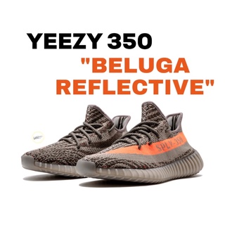 (พร้อมส่ง ของแท้ 100%) ADIDAS YEEZY 350 V2  “BELUGA REFLECTIVE”