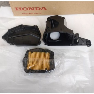 ชุดหม้อกรองอากาศแท้ HONDA SONIC125,1ชุด3ชิ้น