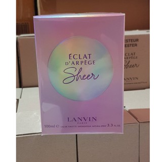 Lanvin Eclat DArpege Sheer edt 100ML กล่องซีล(เช็คสต้อคก่อนทำรายการนะคะ)