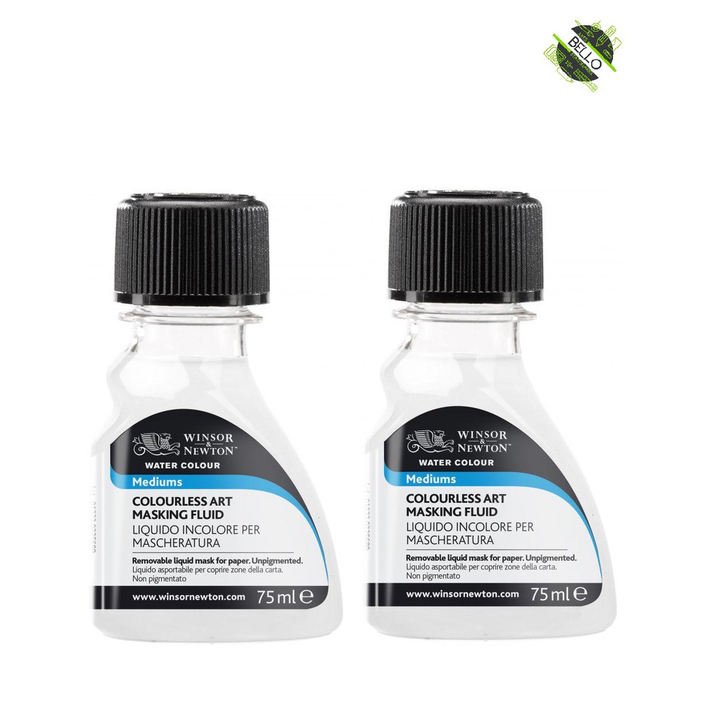 Winsor Newton Watercolor Colorless Art Masking Fluid Medium 75ML