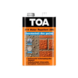 TOA น้ำยากันตะไคร่ TOA 214 water repellent (สูตรน้ำมัน) 1/4 กล