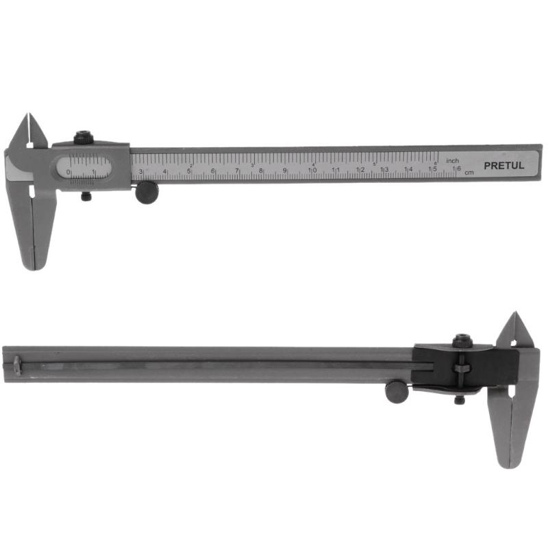 vernier caliper เครื่องมือวัดไมโครมิเตอร์โลหะสแตนเลส 6 0-160 มม.