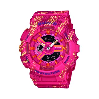 นาฬิกา Casio Baby-G BA-110TX Textile pattern series รุ่น BA-110TX-4A ของแท้ รับประกัน1ปี