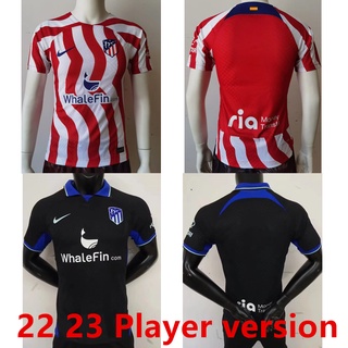 เสื้อกีฬาแขนสั้น ลายทีมชาติฟุตบอล Atletico Player 2022 2023