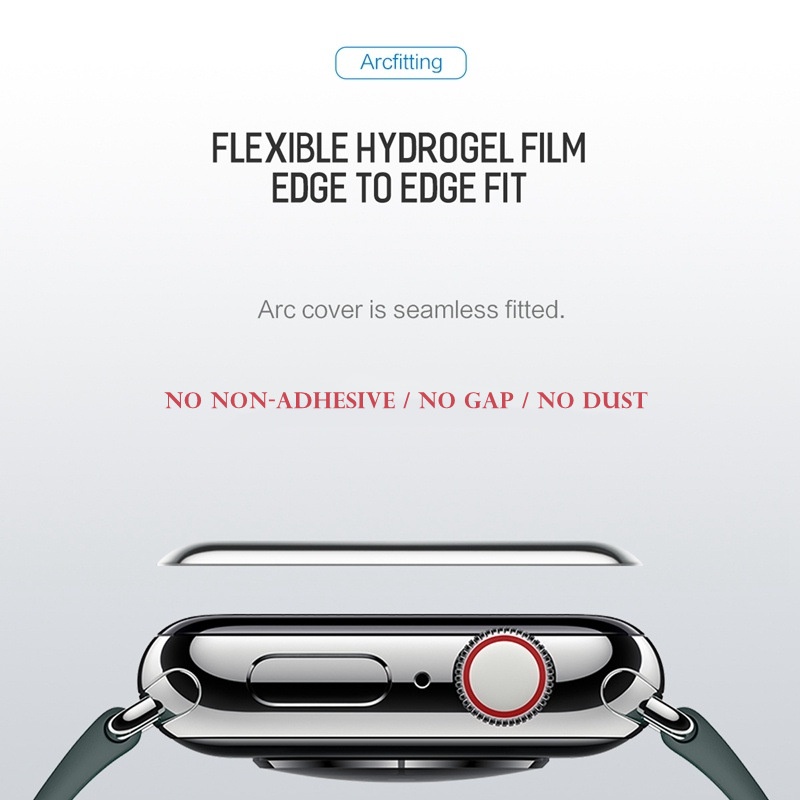 ฟิล์มไฮโดรเจลกันรอยหน้าจอ สําหรับ iWatch Series 10 9 ultra 2 8 6 7 SE 5 4 3 2 For Apple Watch Ultra 49 มม. 38 มม. 41 มม. 42 มม. 45 มม. 44 มม. 46 มม. - รูปที่ 6