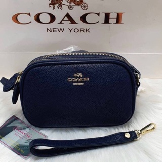 coach สะพายข้าง 2 ซิป