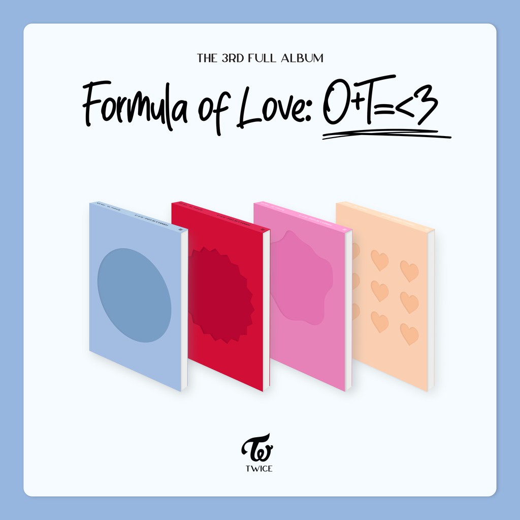 TWICE - Formula of Love OT3 THE 3RD FULL ALBUM - koreatownofficial ...