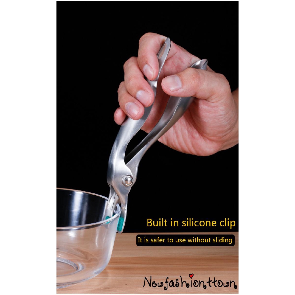 ღtwღFood Pliers Barbecue Supplies Fry HeatResistant Bread Steak Clips