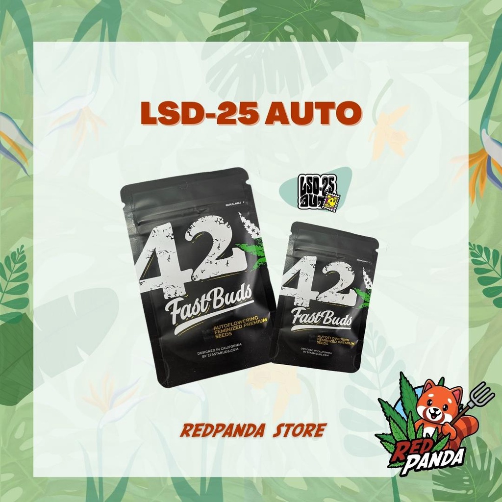 Fastbuds เมล็ดพันธุ์ LSD-25 Auto เมล็ดกัญชานอก เมล็ดกัญชาค่าย Fastbuds ...