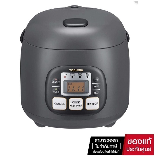 ( พร้อมส่ง ) Toshiba หม้อหุงข้าวดิจิตอล ความจุ 0.54 ลิตร รุ่น RC-5MM(KH)A