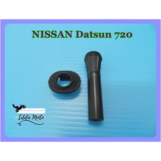 NISSAN DATSUN 720 DOOR LOCK BOTTON (1 SET) "BLACK"  // ปุ่มล็อกประตูรถ (พร้อมขอบ) สีดำ (1 ข้าง) สินค้าคุณภาพดี