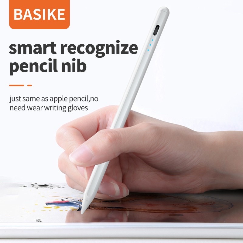 BASIKE 2021 ปากกาสไตลัส iPad ปากกาไอแพด ปากกาทัชสกรีน สำหลับ Pencil stylus Air4 gen9 gen8 gen7 Pro gen6 gen5 1