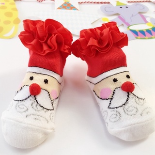 Santa sock ถุงเท้าซานต้า รับ xmas(SOCK118)