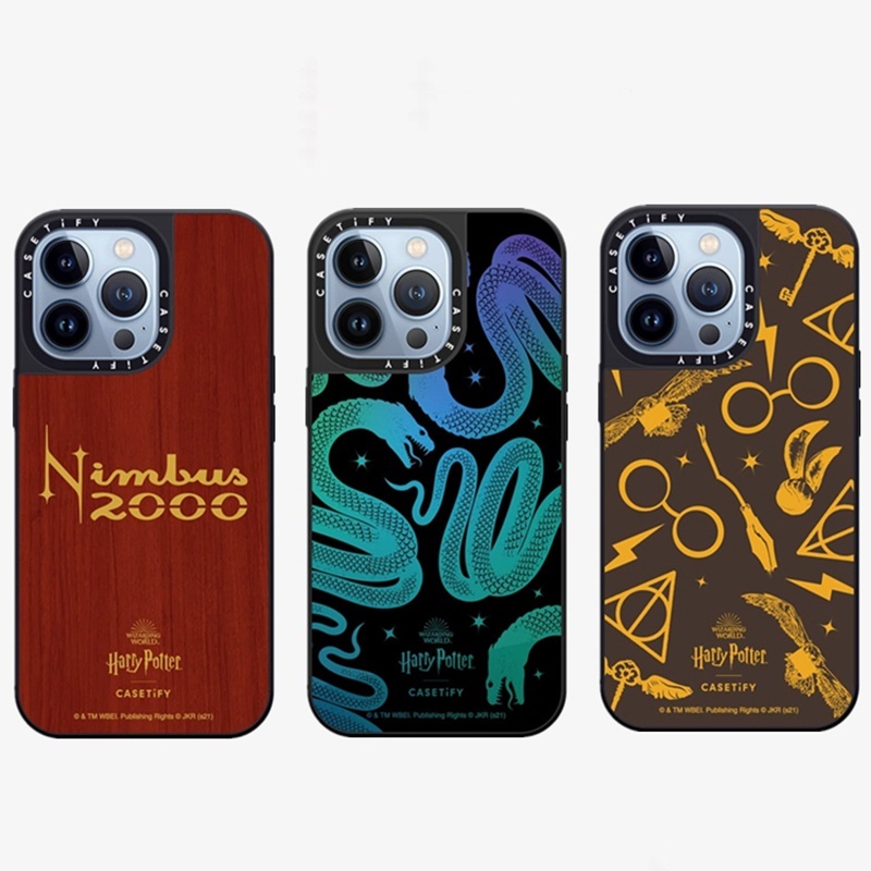 Harry Potter CASETiFY The Basilisk Golden Snitch Nimbus Casing For
