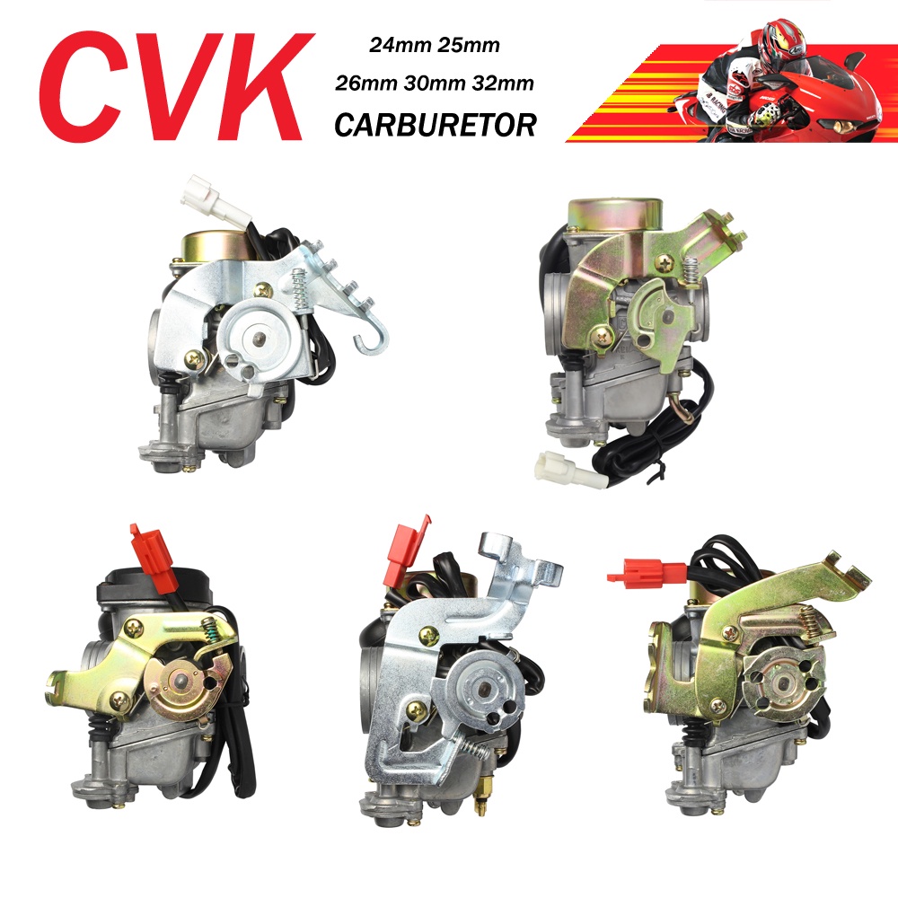 โรงงานขายตรง Cvk24/24.5/26/30/32 คาร์บูเรเตอร์สําหรับ Yamaha Honda Suzuki Linhebia Joe gy6 125-300cc
