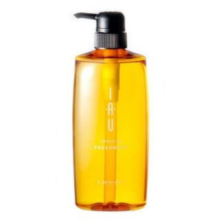 Lebel IAU Cleansing freshment shampoo 600ml แชมพูขจัดความมัน บำรุงผมแห้งปลายให้อ่อนนุ่มน่าสัมผัส