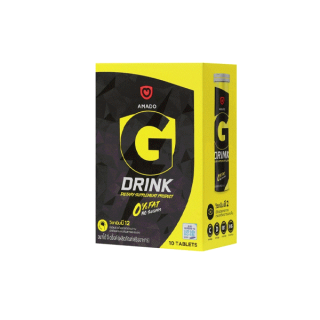 Amado G-Drink - อมาโด้ จี ดริ้งค์(1 กล่อง 10เม็ด)