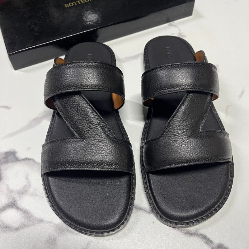 Bottega Veneta Men Band Sandal Shopee Thailand