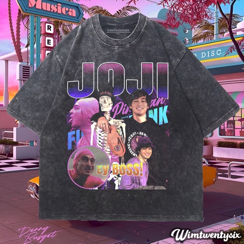 JOJI PRETTY BOY WASHING VINTAGE TEE (OVERSIZE WASHED T-SHIRT)