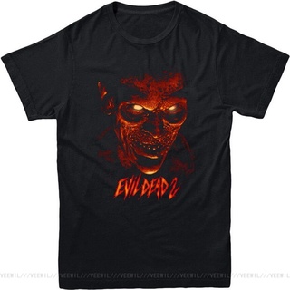 ขายดี เสื้อยืด พิมพ์ลาย Evil Dead Zombie Supernatural Horral NNkagd52FKjboh83 สไตล์คลาสสิก สําหรับผู้ใหญ่