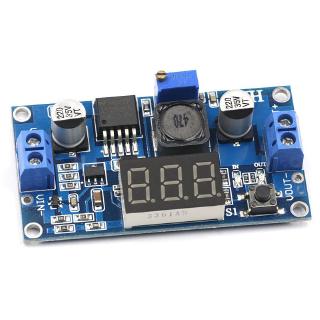 LM2596 3A DC-DC Step Down Power Module ปรับแรงดันไฟฟ้า Buck Board + LED โวลต์มิเตอร์