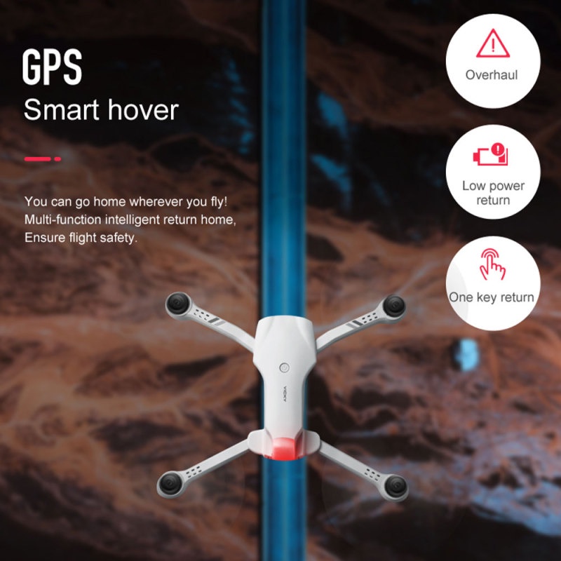 F10 Drone GPS 4K HD กล้อง กล้องคู่ 5G WiFi Live Video FPV Quadrotor ...