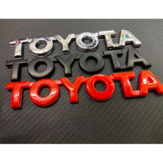 โลโก้ TOYOTA สำกรับติดท้ายรถ VIGO